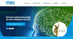 Desktop Screenshot of mec-elektronik.de