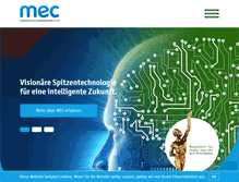 Tablet Screenshot of mec-elektronik.de
